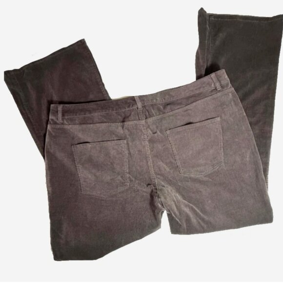 Coldwater Creek Chocolate Brown Corduroy Bootcut Pants Women’s Size 20 - Picture 3 of 8